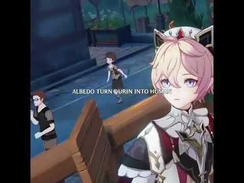 ALBEDO TURN DURIN INTO HUMAN Genshinimpact Skirk 