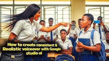 How to Create Realistic and Consistent AI Voices with Google Studio ai