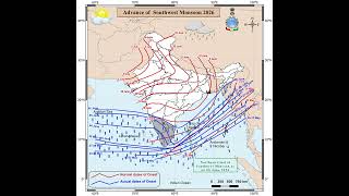Advance of Southwest Monsoon 2026 #southwestmonsoon #rainfall