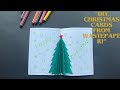 “Creative Christmas Cards: DIY Art with Wastepaper!”