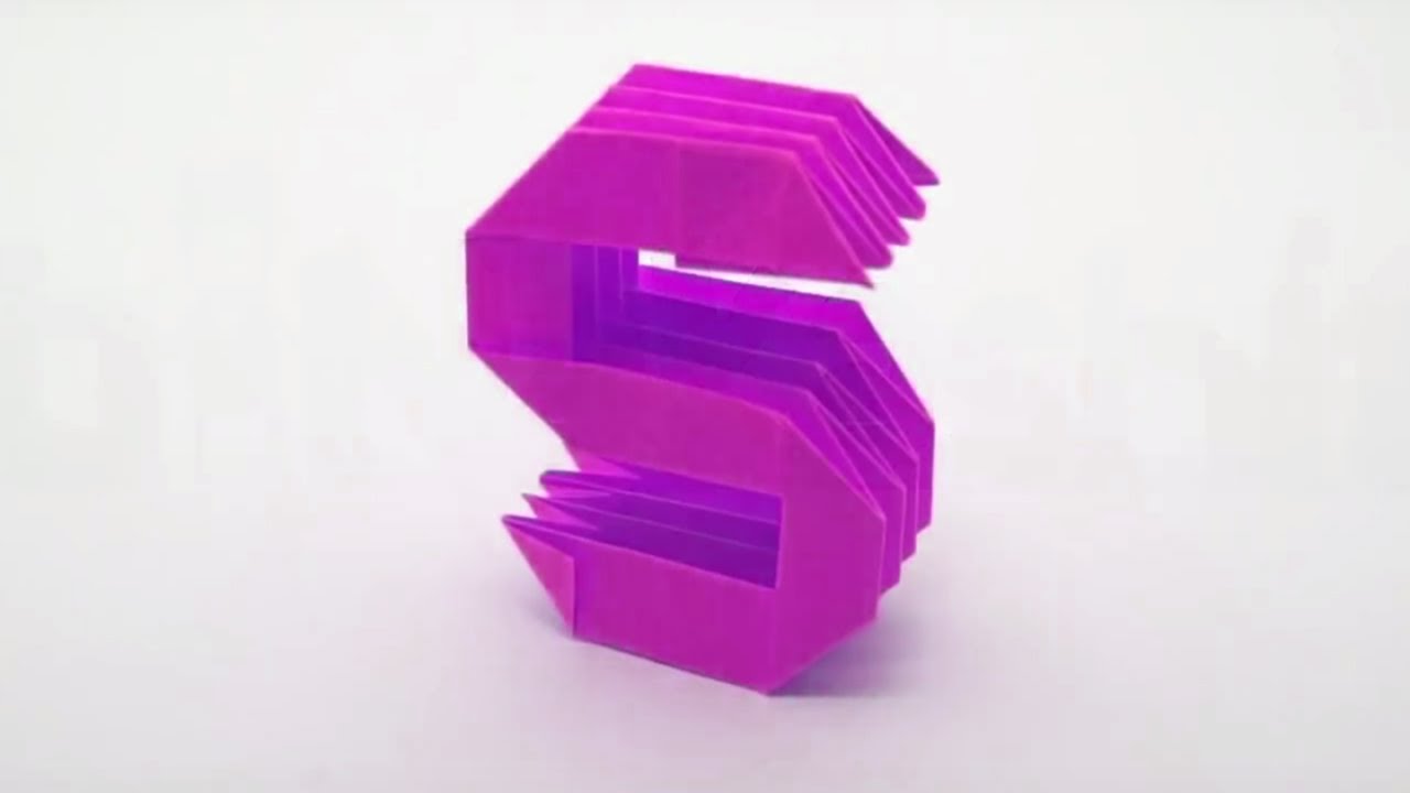 Origami Letter S By Ashvini Lighttube