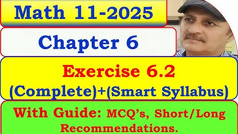 Chapter 6 | Exercise 6.2 Complete | Arithmetic Progression (AP) | Class 11 Math New Book 2025