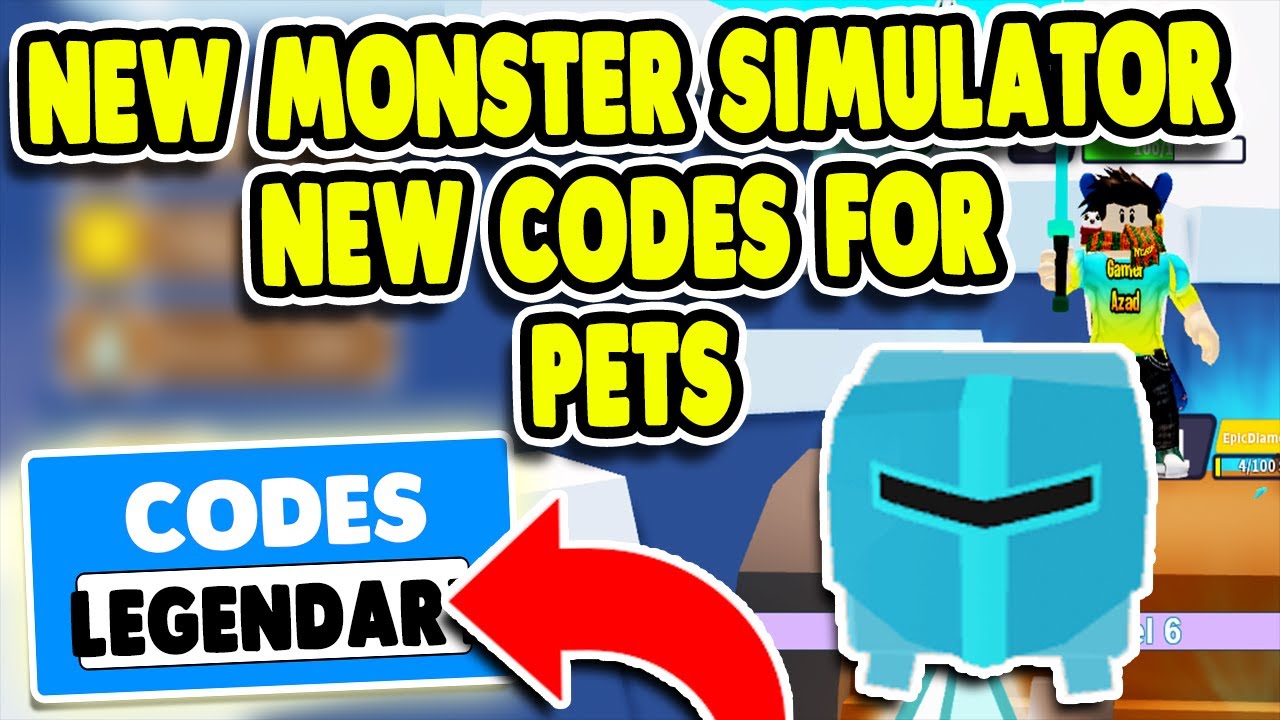 Roblox Monster Simulator Codes Update 1 Secret Codes Youtube - roblox codes for monster simulator youtube