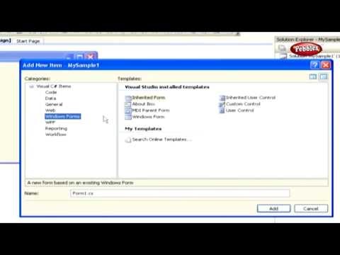 Learn C Sharp C# Net Framework | Exploring Visual Studio Net