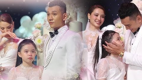 HOT: PHƯƠNG TRINH JOLIE công khai con gái riêng trong đám cưới với LÝ BÌNH, khách mời rơi nước mắt