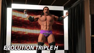 WWE 2K23 - How To Get Evolution Triple H