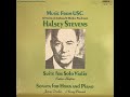 Eudice Shapiro plays Halsey Stevens Suite for Solo Violin (1954)