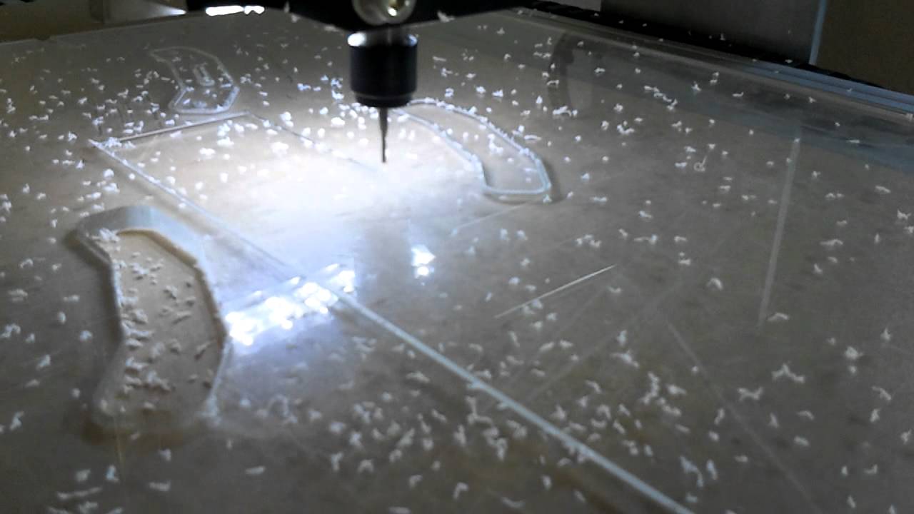 CNC First Test - YouTube