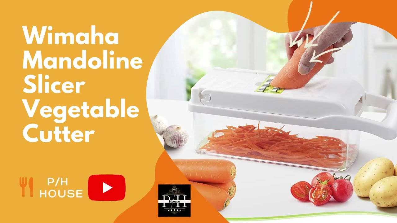 Wimaha, Kitchen, Vegetable Slicer For Kitchen Safe Vegetable Chopper  Mandoline Slicer