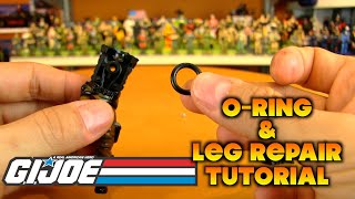 G.I. Joe O-Ring & Leg Repair Tutorial