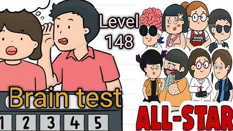 Brain Test All-Star: IQ Boost level 148 gameplay walkthrough Solution