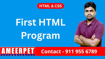 HTML Attributes | By Srinivas | Ameerpet Technologies