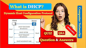 Dynamic Host Configuration Protocol | DHCP | DHCP QUIZ | DHCP Q&A in HINDI URDU