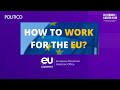 How to work for the eu institutions  epsos webinar at politicos euscf 2021