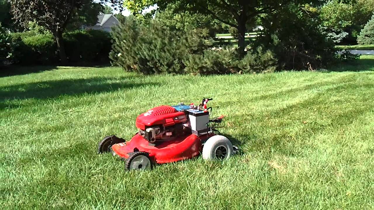 The Remote Control Mowbot / Lawnbot / Lawn Mower Lives!!