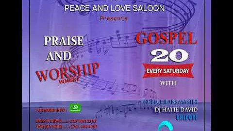 Blue Jeans Gospel Top 20 Saturday 30 May 2020  with DJ Hatie David Chipoyi