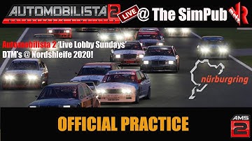 Automobilista 2 Live @ The SimPub! Nordshleife DTM