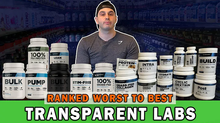 Every Transparent Labs Supplement Ranked WORST to BEST