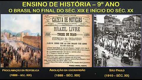 O que aconteceu na metade do século 19?