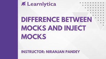 Difference between Mocks and inject Mocks