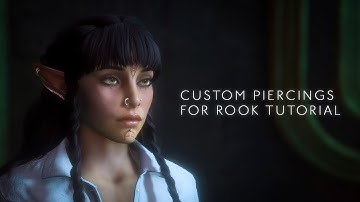 DA: Veilguard Modding - Custom Piercings For Rook