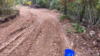 yz250 at the pigg compound bills cone pipe