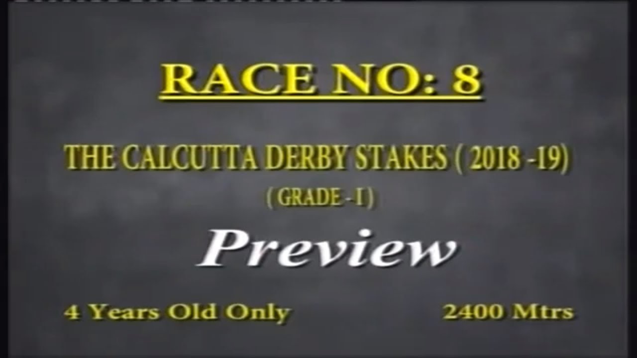 Race Preview Calcutta Winter Derby Day 2019
