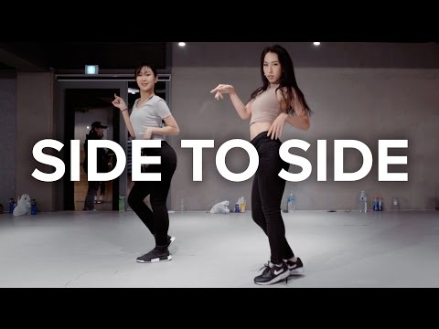 開始線上練舞：Side to Side(鏡面版)-Ariana Grande | 最新上架MV舞蹈影片