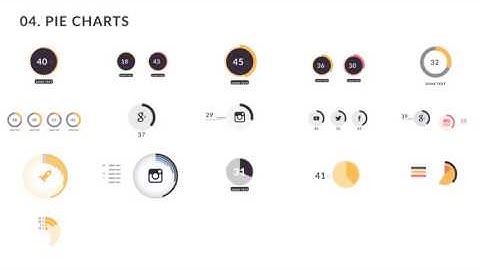 Flat Infographics Bundle - After Effects Template