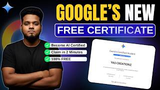 Google Launched Free Al Certificate 2026 | FREE Certification from Google in Just 2 Minutes