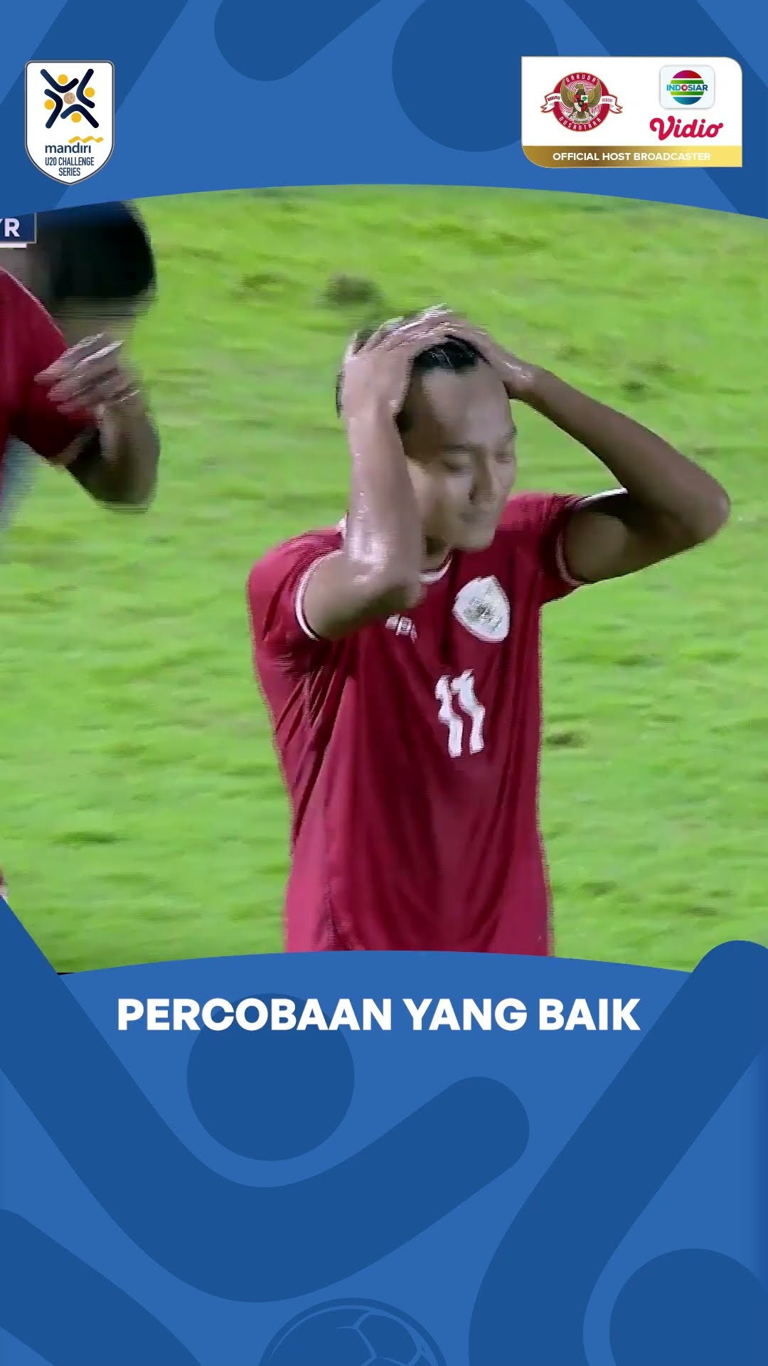 Meski harus terjebak offside, percobaan dari Garuda Muda sudah baik. Nice Try boys #shorts