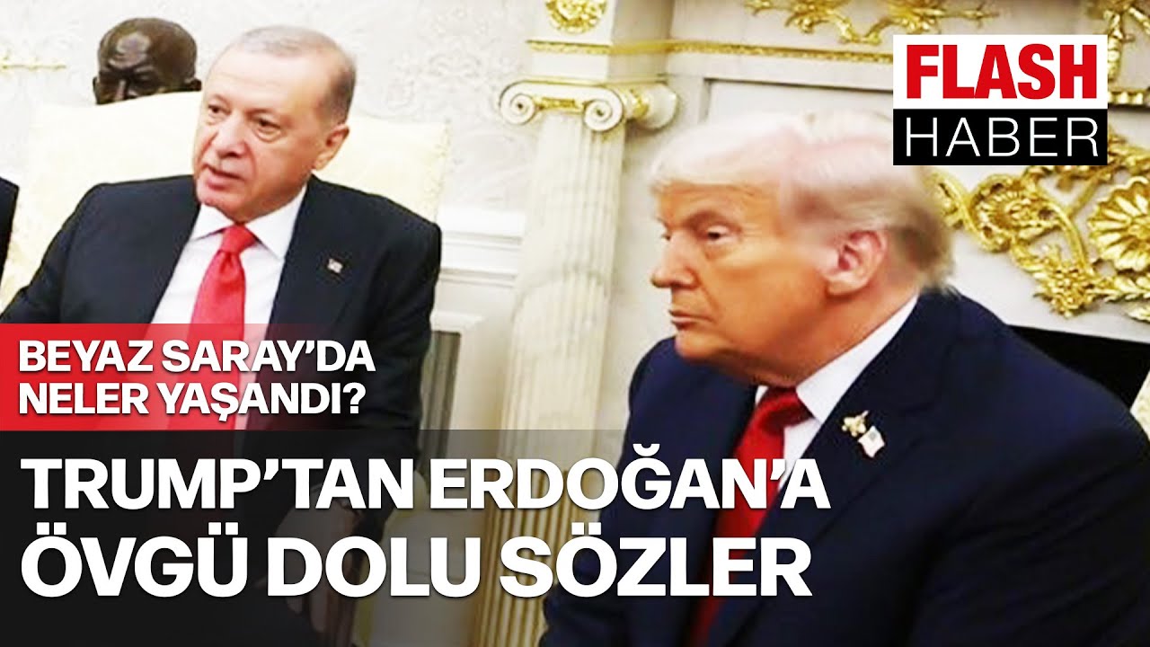Trump'tan Erdoğan'a Övgü Dolu Sözler! "Erdoğan'a Büyük Saygım Var" | 26.09.2025