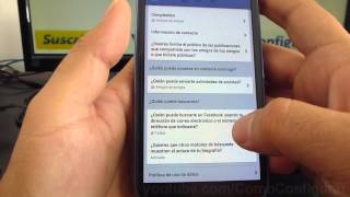 Configurar quien puede buscarme en facebook android samsung galaxy s3 español