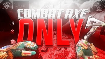 COMBAT AXE ONLY!? | COD Mobile Beta
