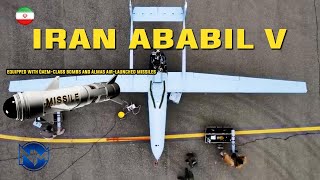 Iran Ababil-5 Reconnaissance Combat Drone! ACTION!