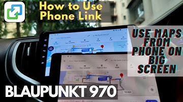 How to use Phone Link on Blaupunkt Key Largo 970 with Android Phone| Make your Navigation Faster