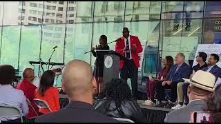 Dedication Tuskegee Airman General Charles McGee Library Silver Spring - Gabriel Christian