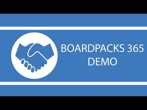 BoardPacks 365 Demo
