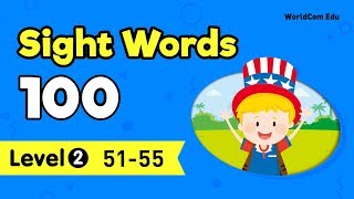 사이트워드 Sight Words 100 Level.2 Lesson 11 I 51.Move 55.Need Ver. 0515 Easy English