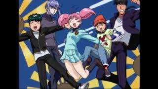 左TV版 右CD 探偵学園Q Luvly,Merry-Go-Round ピポ☆エンジェルズ