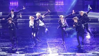 NCT U : BOSS : 직캠 FanCam : 비 : 미끄러운 무대 slippery stage, slip on stage