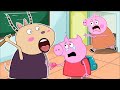Noway dont hurt peppa  sad story of peppa pig  peppa pig funny animation
