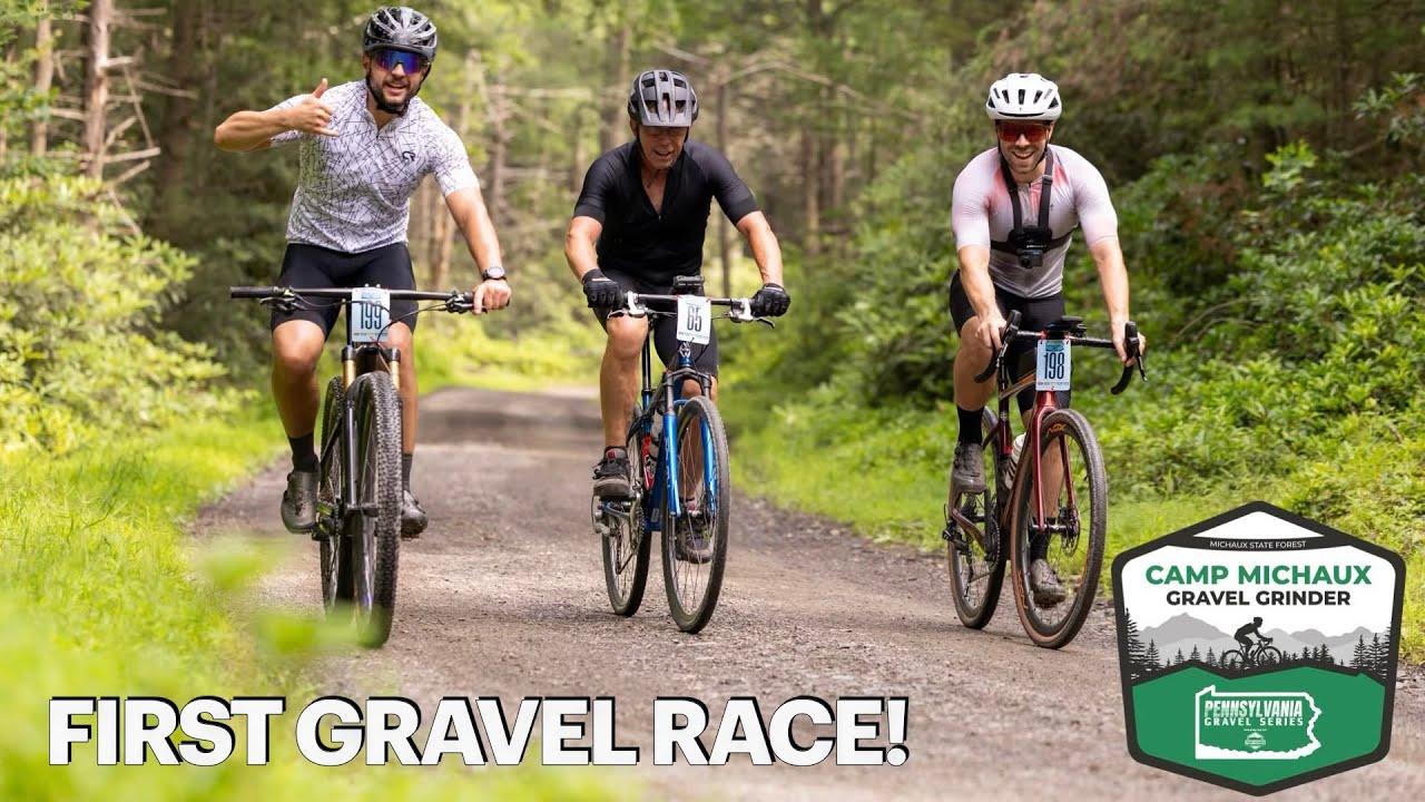 Dad Is Now a BIG Gravel Guy!! Michaux Gravel Grinder
