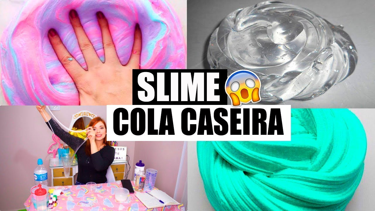 Como fazer Slime receita pronta com estrelinhas e brilha no escuros  diversão para crianças no Shoptime