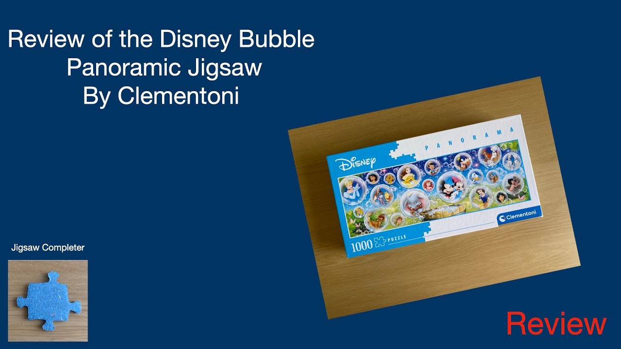 Disney Bubble Clementoni Jigsaw puzzle review | See your favourite Disney characters 
