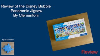 Disney Bubble Clementoni Jigsaw Puzzle Review See Your Favourite Disney Characters