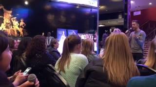 Derek Hough Answering My Question live in NYC 5/6/17 Move Live On Tour