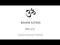 Brahm sutras in english presented by svayam prakash sharma introduction part 1 of 17
