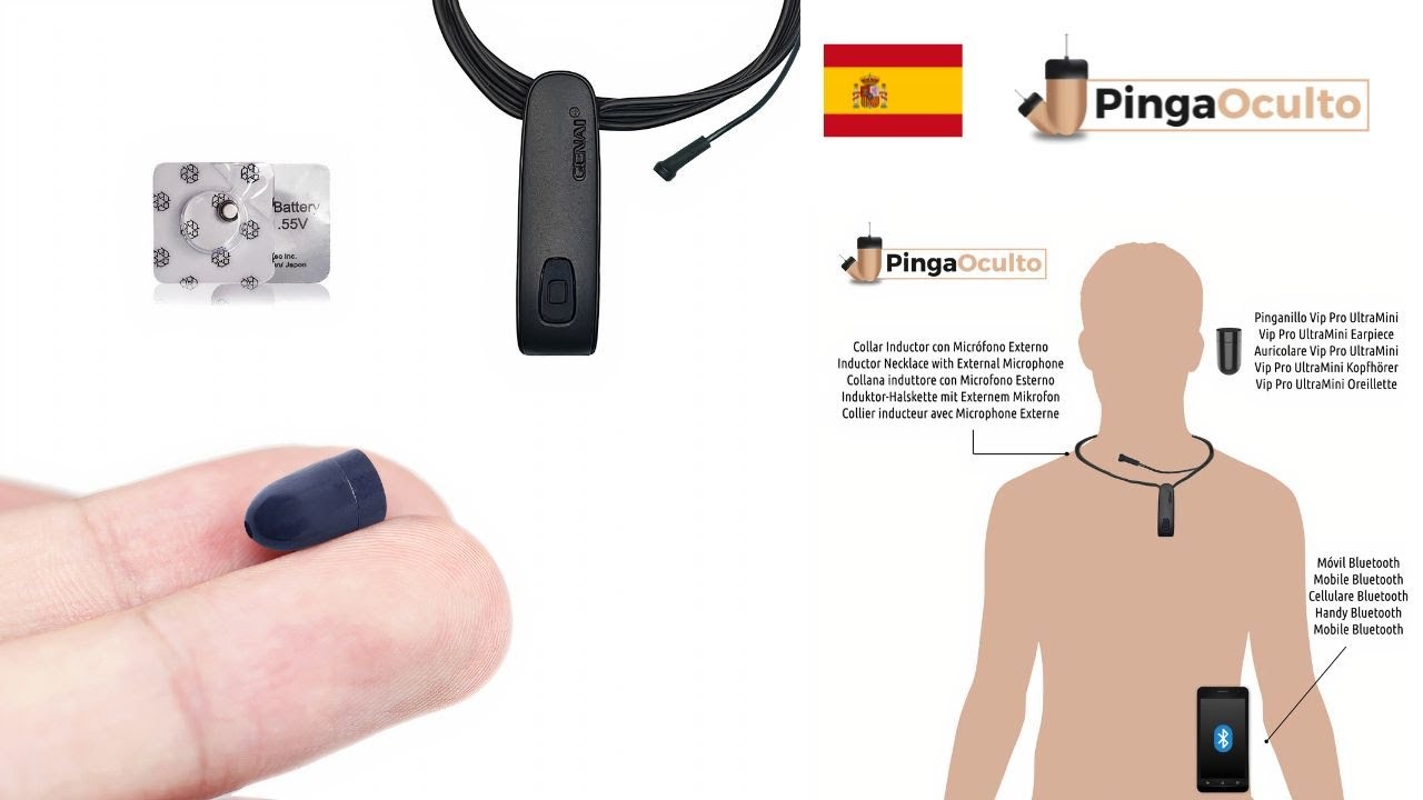 Review pinganillo indetectable Nano V2 y V3 Bluetooth