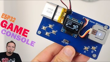 ESP32 Game Console (M5Atom and Duck Hunt Game) (PCBWay)